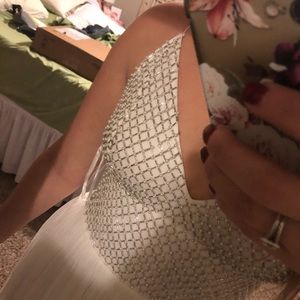 Anthropologie wedding dress